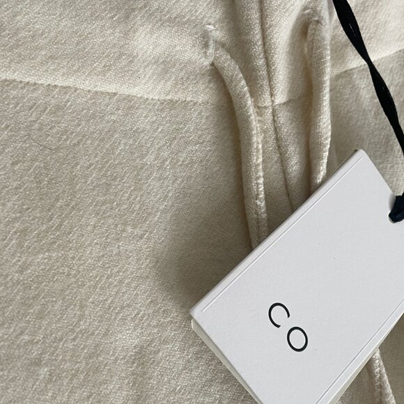 NWT CO-COLLECTION 100% WOOL IVORY TROUSERS (SIZE S) - Picture 4 of 7